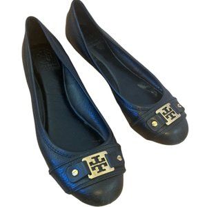 Tory Burch cline black ballet flats